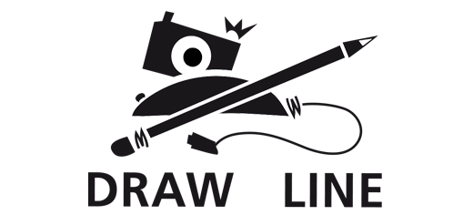 Draw-a-Line Grafik- und Web-Design
